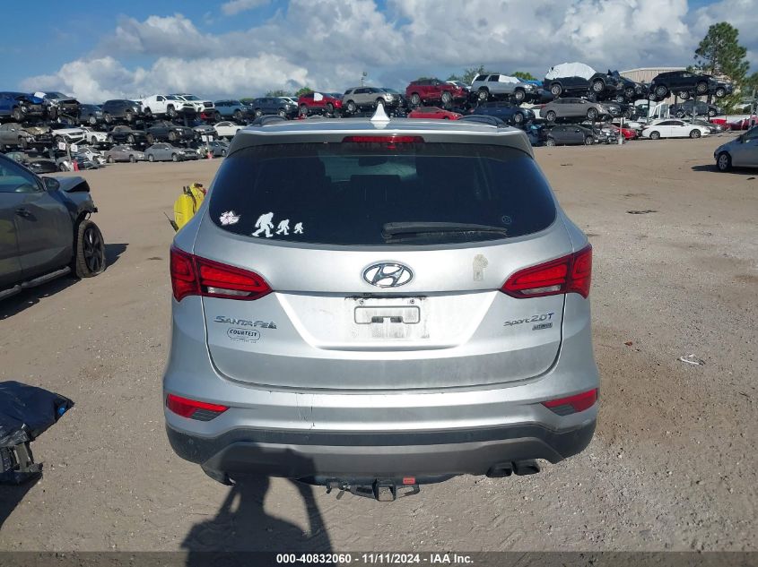 2017 Hyundai Santa Fe Sport 2.0T Ultimate VIN: 5XYZW4LA9HG475301 Lot: 40832060