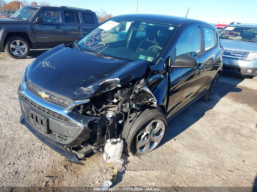 2019 Chevrolet Spark Ls Cvt VIN: KL8CB6SA6KC734099 Lot: 40832071