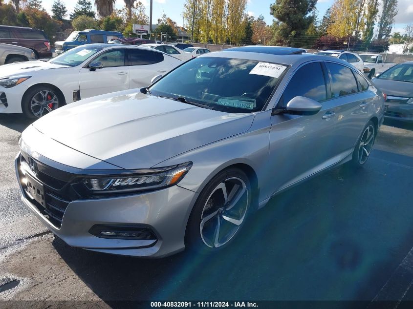 2019 Honda Accord Sport 2.0T VIN: 1HGCV2F3XKA028673 Lot: 40832091