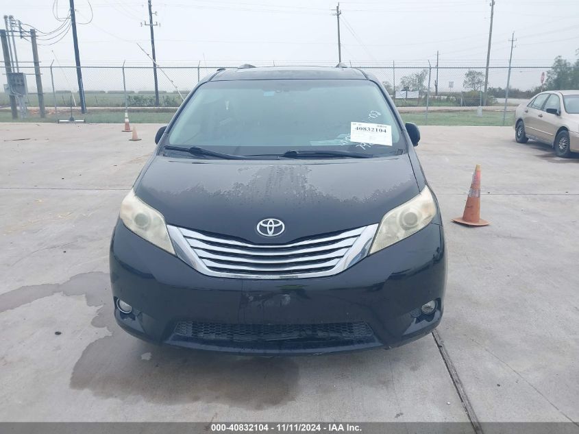 2012 Toyota Sienna Xle/Limited VIN: 5TDYK3DC0CS247989 Lot: 40832104