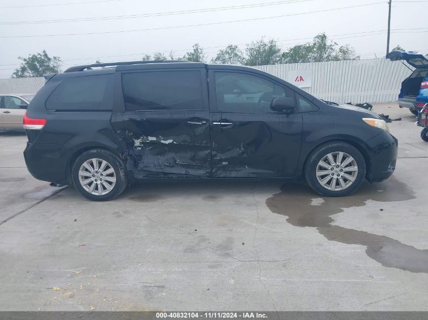 2012 Toyota Sienna Xle/Limited VIN: 5TDYK3DC0CS247989 Lot: 40832104