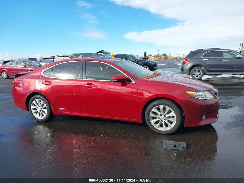 2014 Lexus Es 300H VIN: JTHBW1GG9E2067903 Lot: 40832130