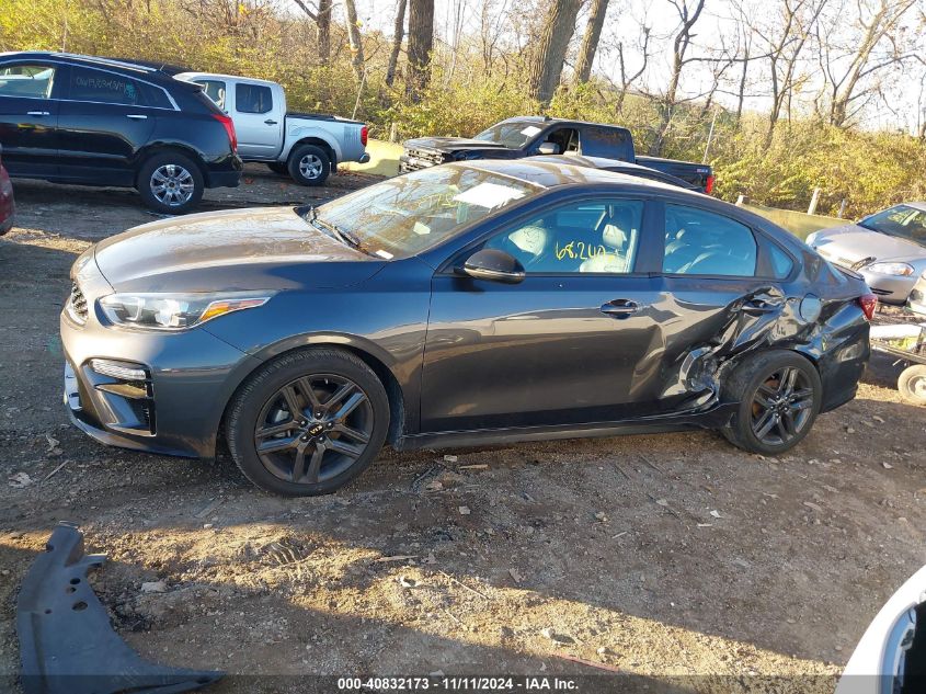 2021 Kia Forte Gt-Line VIN: 3KPF34AD8ME270830 Lot: 40832173