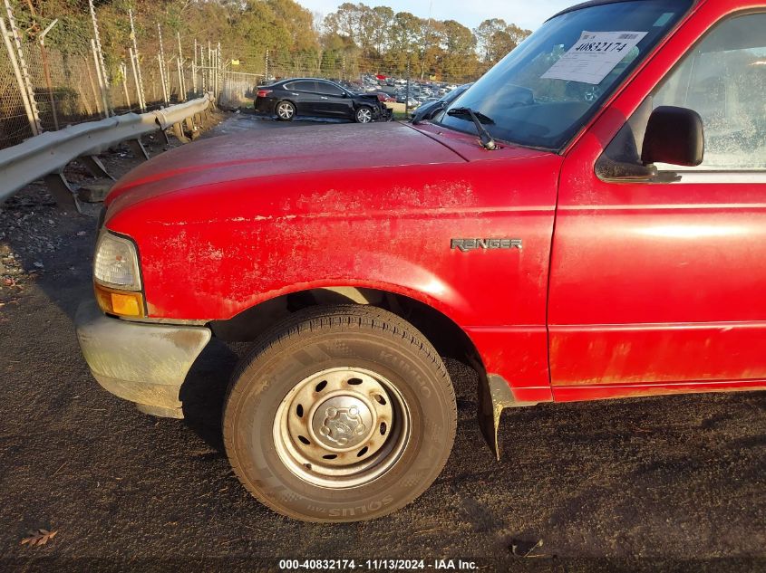 2000 Ford Ranger Xl/Xlt VIN: 1FTYR10C1YPA89802 Lot: 40832174