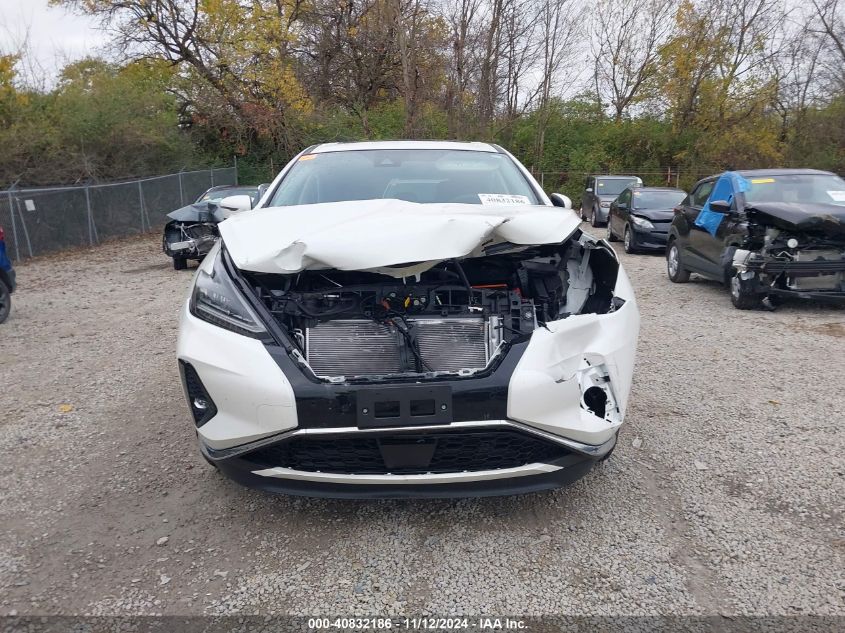 2023 Nissan Murano Sl Intelligent Awd VIN: 5N1AZ2CSXPC134392 Lot: 40832186