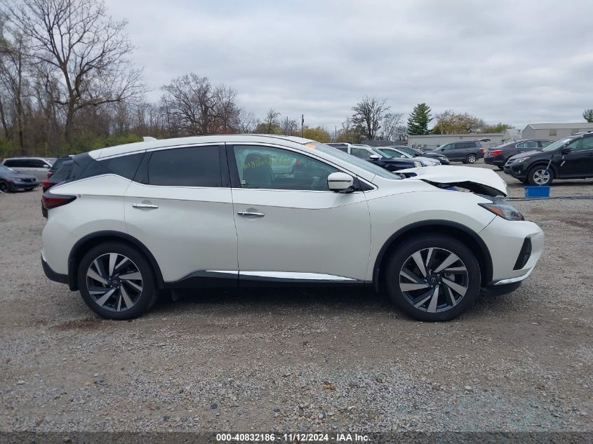 2023 Nissan Murano Sl Intelligent Awd VIN: 5N1AZ2CSXPC134392 Lot: 40832186