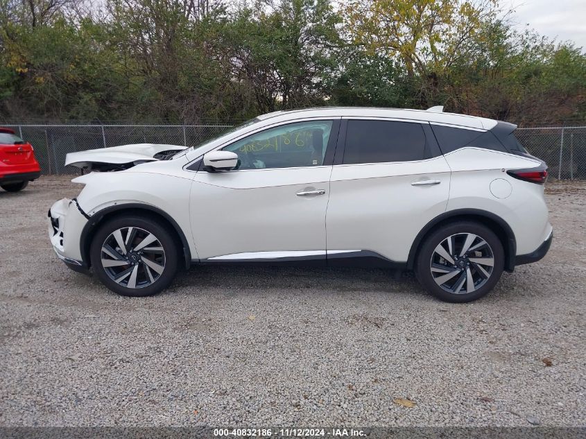 2023 Nissan Murano Sl Intelligent Awd VIN: 5N1AZ2CSXPC134392 Lot: 40832186