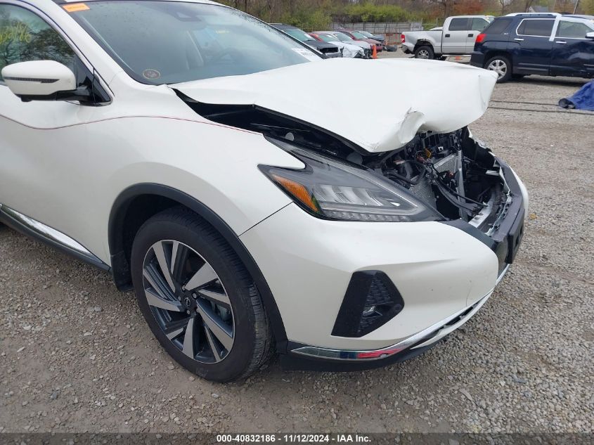 2023 Nissan Murano Sl Intelligent Awd VIN: 5N1AZ2CSXPC134392 Lot: 40832186