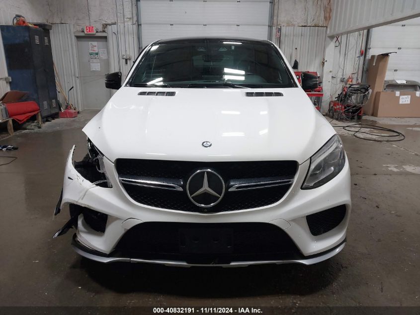 2016 Mercedes-Benz Gle 450 Amg Coupe 4Matic VIN: 4JGED6EB3GA011825 Lot: 40832191