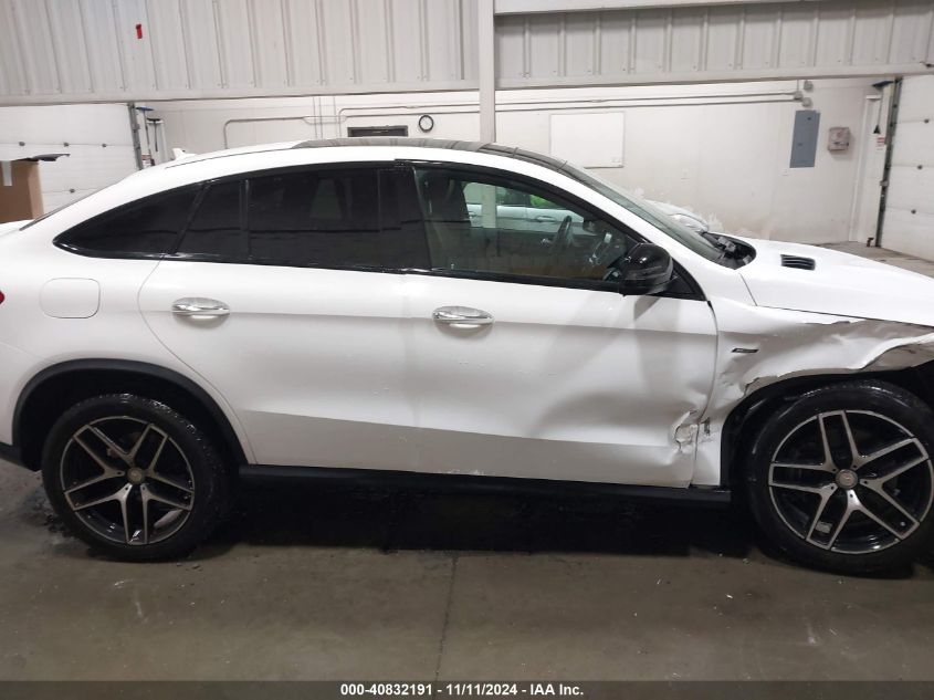 2016 Mercedes-Benz Gle 450 Amg Coupe 4Matic VIN: 4JGED6EB3GA011825 Lot: 40832191