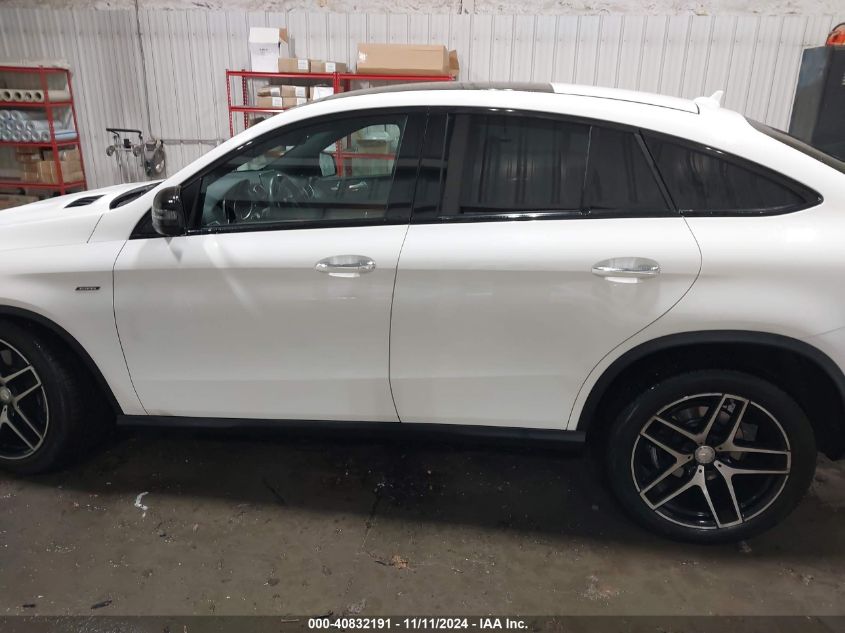 2016 Mercedes-Benz Gle 450 Amg Coupe 4Matic VIN: 4JGED6EB3GA011825 Lot: 40832191