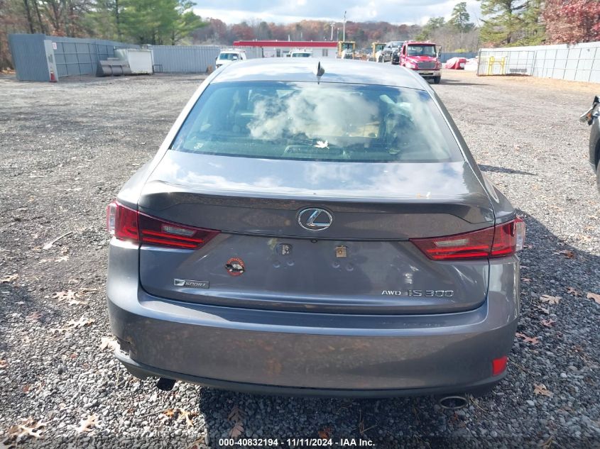 2016 Lexus Is 300 VIN: JTHCM1D2XG5005012 Lot: 40832194