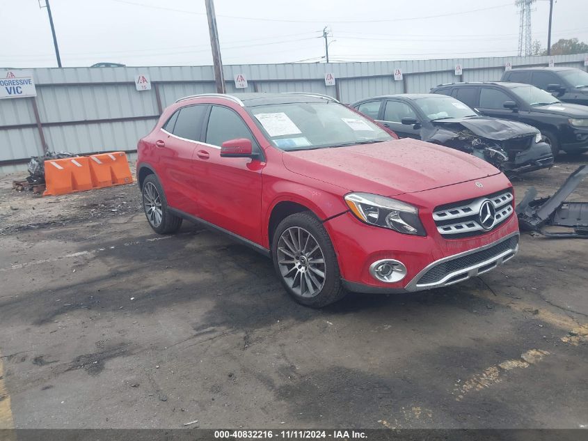 VIN WDCTG4EB1JJ506226 2018 MERCEDES-BENZ GLA 250 no.1