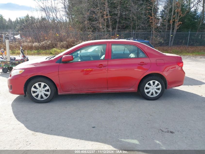 2010 Toyota Corolla Le VIN: 2T1BU4EE9AC305772 Lot: 40832237