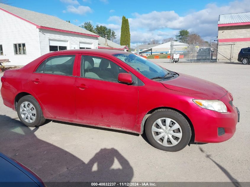 2010 Toyota Corolla Le VIN: 2T1BU4EE9AC305772 Lot: 40832237