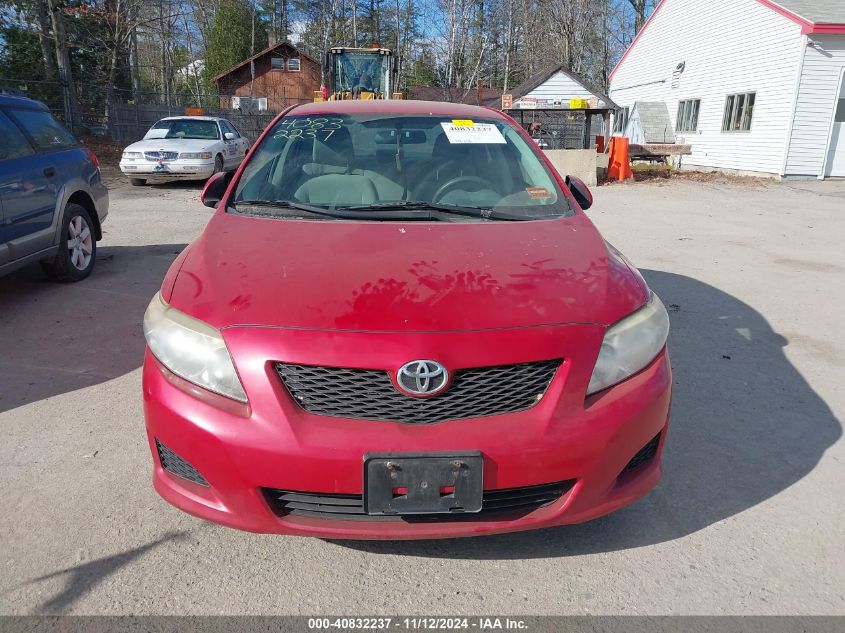 2010 Toyota Corolla Le VIN: 2T1BU4EE9AC305772 Lot: 40832237