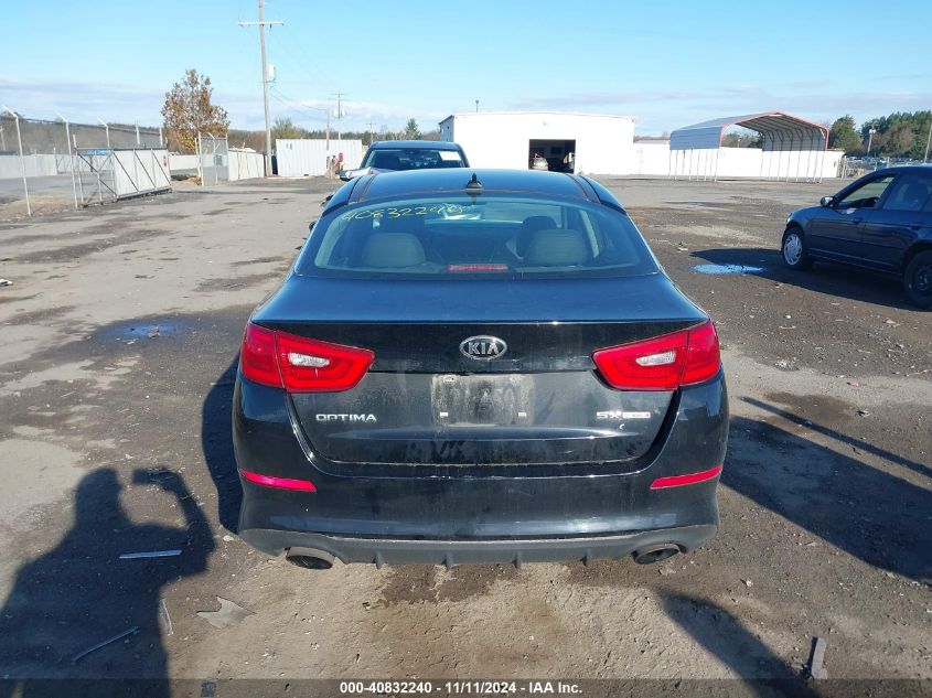 2015 Kia Optima Sx Turbo VIN: 5XXGR4A61FG356060 Lot: 40832240