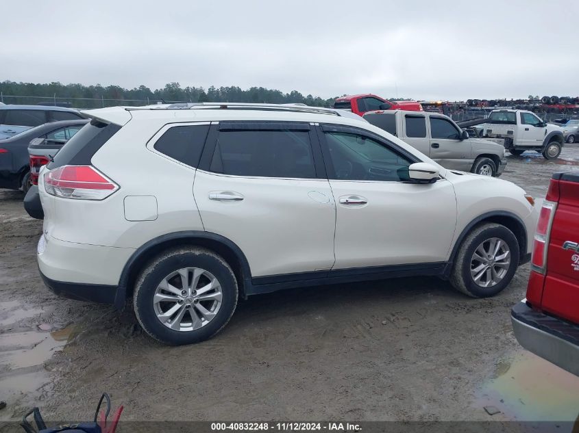 2016 Nissan Rogue Sv VIN: JN8AT2MT0GW007506 Lot: 40832248