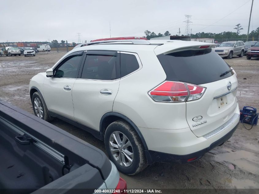 2016 Nissan Rogue Sv VIN: JN8AT2MT0GW007506 Lot: 40832248