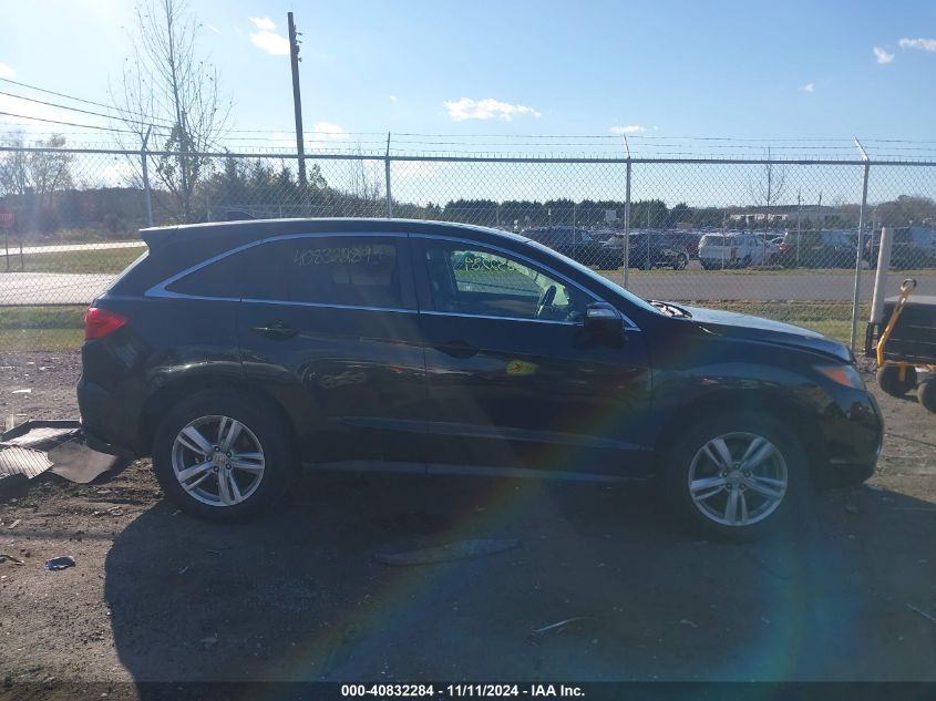 2013 Acura Rdx VIN: 5J8TB4H51DL007642 Lot: 40832284