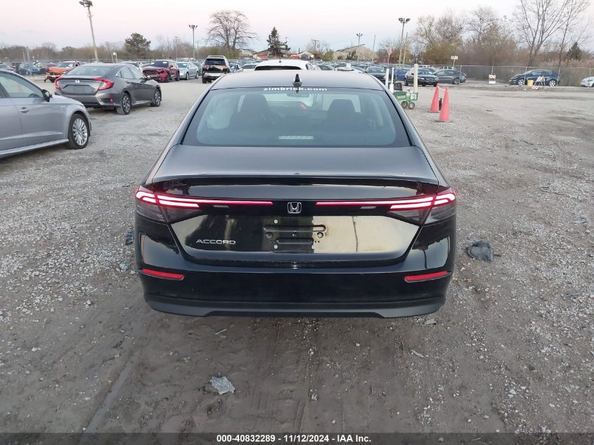 2024 Honda Accord Lx VIN: 1HGCY1F24RA057394 Lot: 40832289