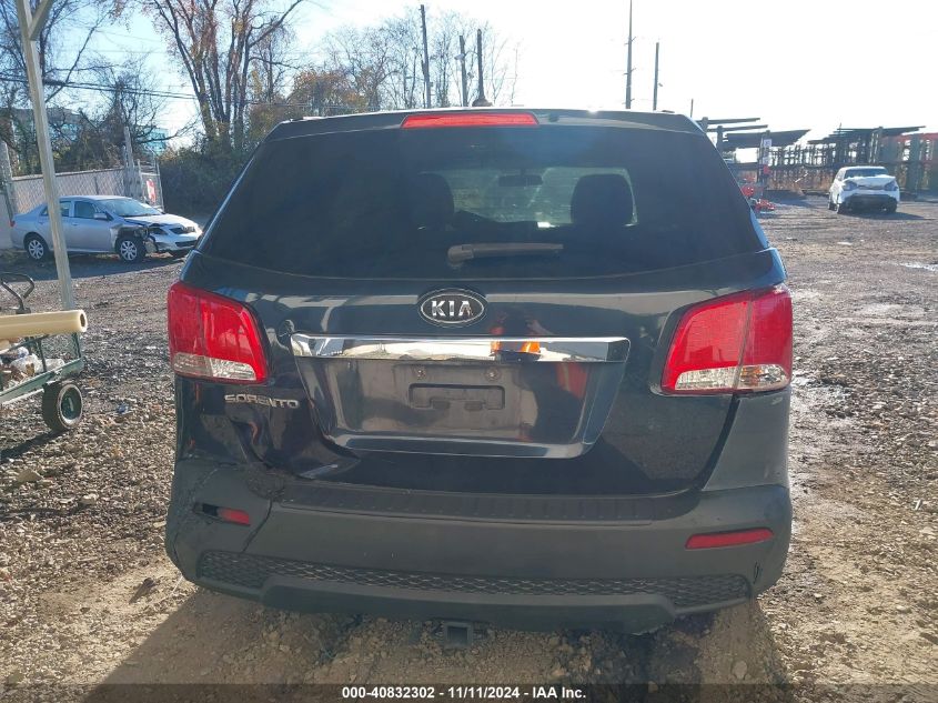 2013 Kia Sorento Lx VIN: 5XYKT3A12DG332451 Lot: 40832302