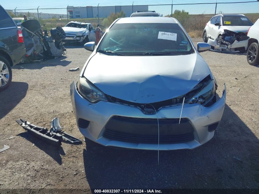 2014 Toyota Corolla Le VIN: 5YFBURHE6EP108718 Lot: 40832307