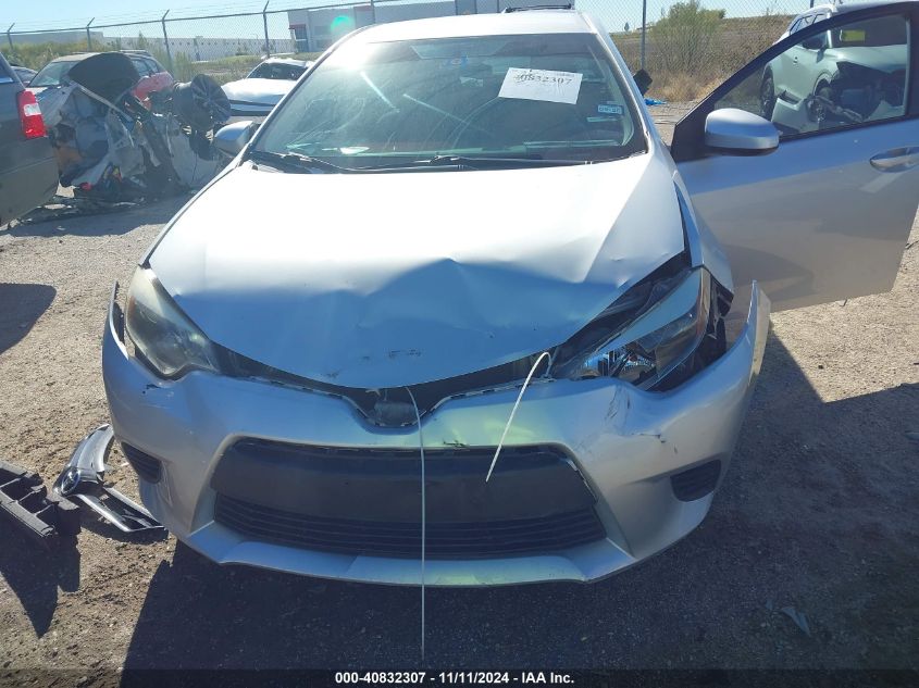 2014 Toyota Corolla Le VIN: 5YFBURHE6EP108718 Lot: 40832307