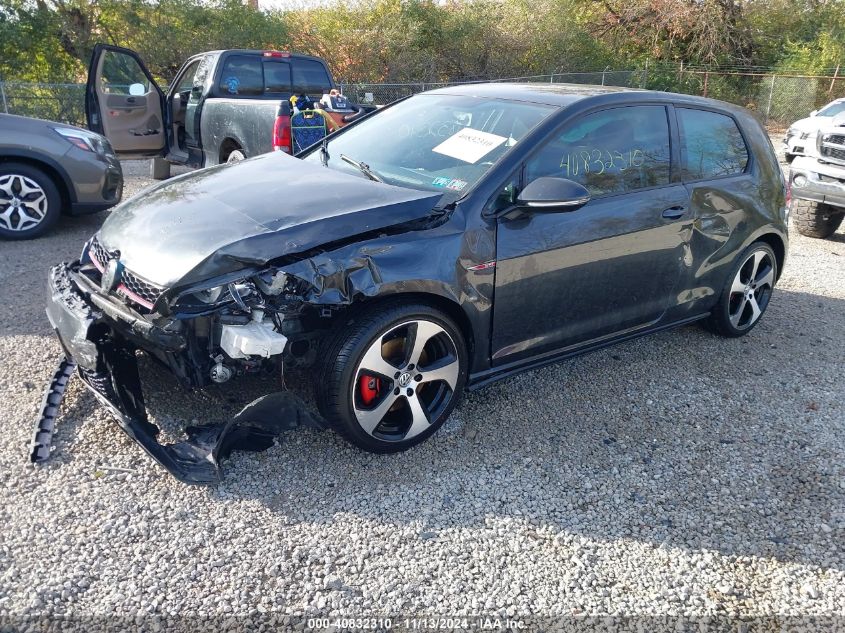 VIN 3VWYT7AU7FM074314 2015 Volkswagen Golf Gti, 2.0... no.2