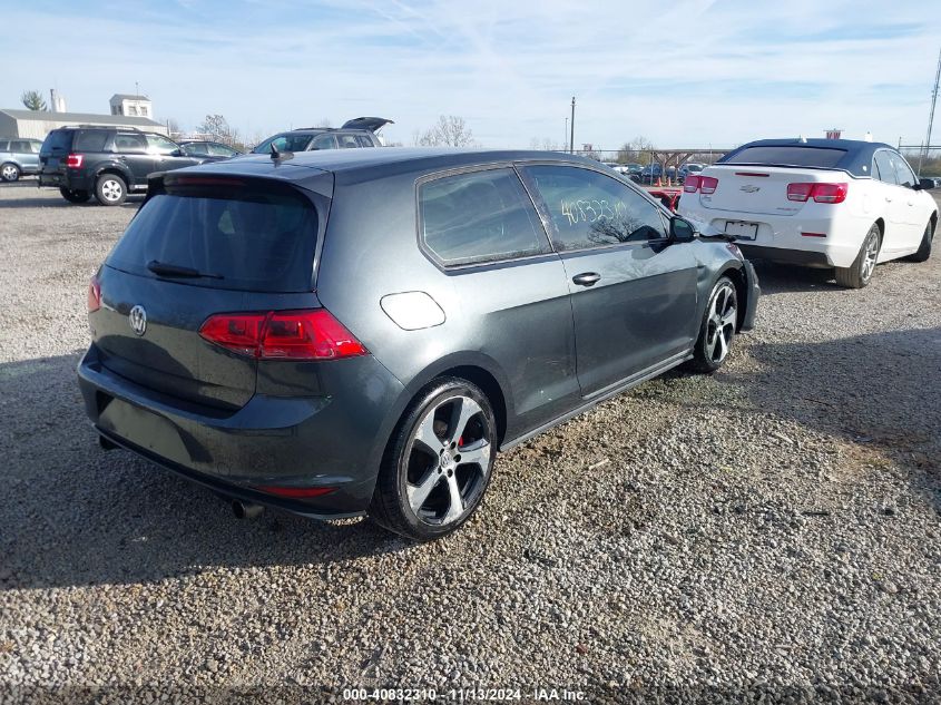 VIN 3VWYT7AU7FM074314 2015 Volkswagen Golf Gti, 2.0... no.4