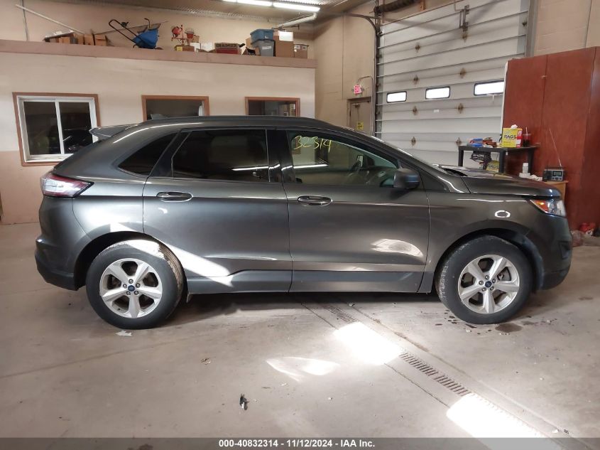 2015 Ford Edge Se VIN: 2FMTK4G84FBC10212 Lot: 40832314