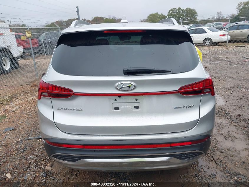 2022 Hyundai Santa Fe Hybrid Limited VIN: KM8S5DA14NU047133 Lot: 40832320