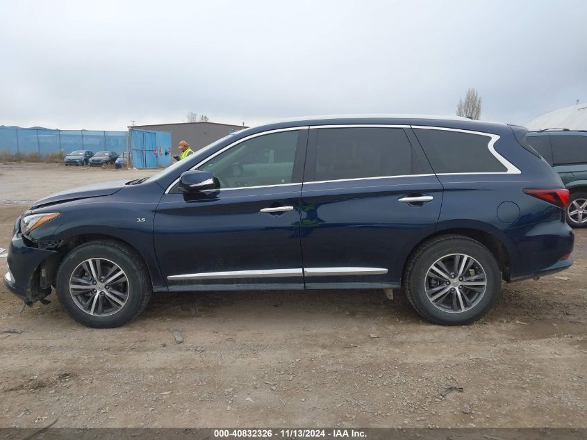 2019 Infiniti Qx60 Luxe VIN: 5N1DL0MN3KC516963 Lot: 40832326