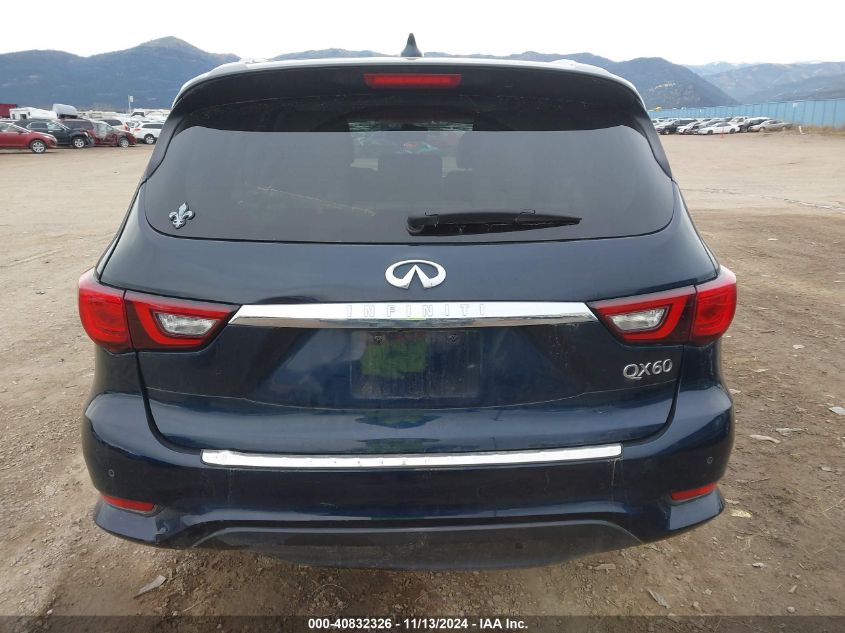 2019 Infiniti Qx60 Luxe VIN: 5N1DL0MN3KC516963 Lot: 40832326