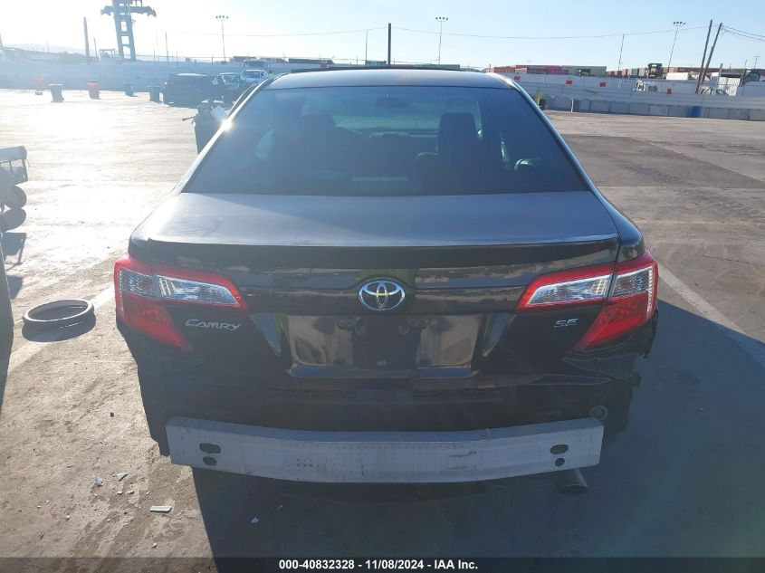 2013 Toyota Camry Se VIN: 4T1BF1FK6DU246079 Lot: 40832328