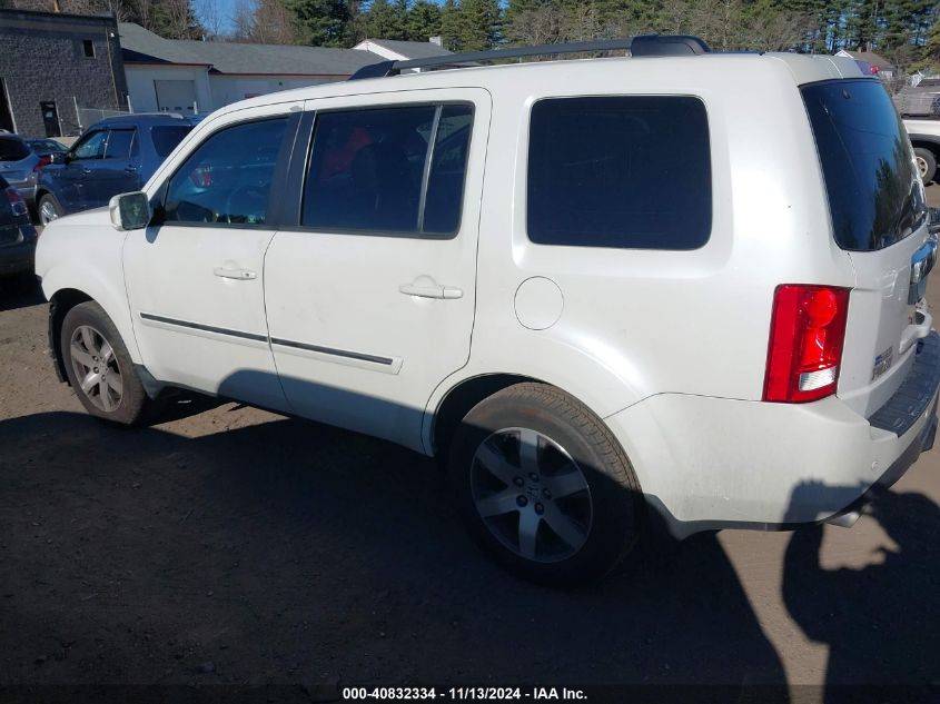 2012 Honda Pilot Touring VIN: 5FNYF4H98CB019669 Lot: 40832334