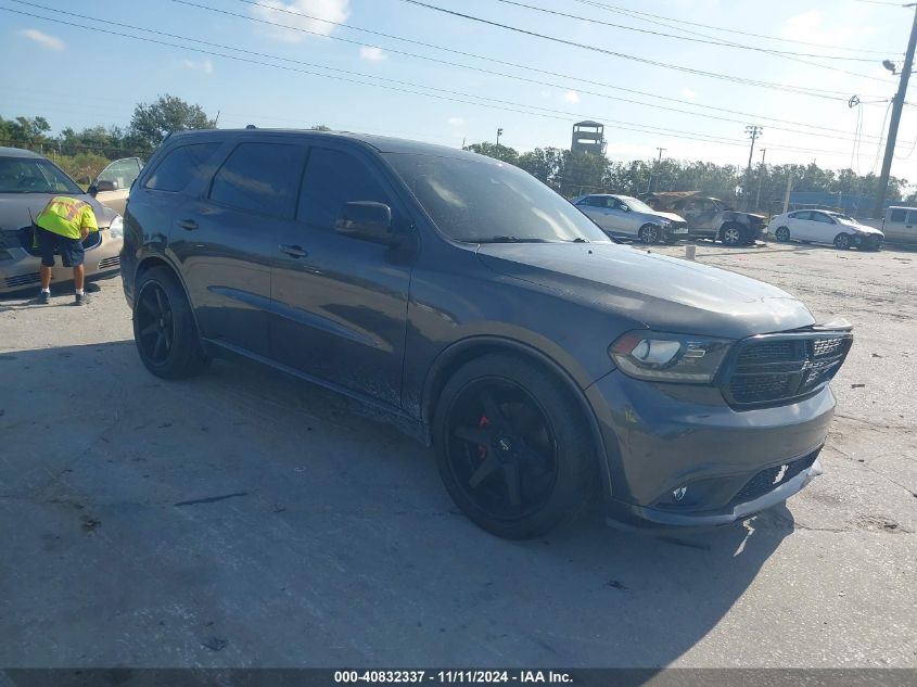 2016 Dodge Durango R/T VIN: 1C4SDHCT5GC415938 Lot: 40832337