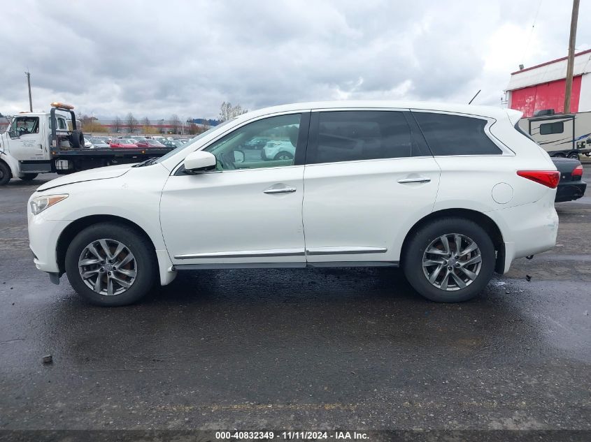 2013 Infiniti Jx35 VIN: 5N1AL0MM1DC329007 Lot: 40832349