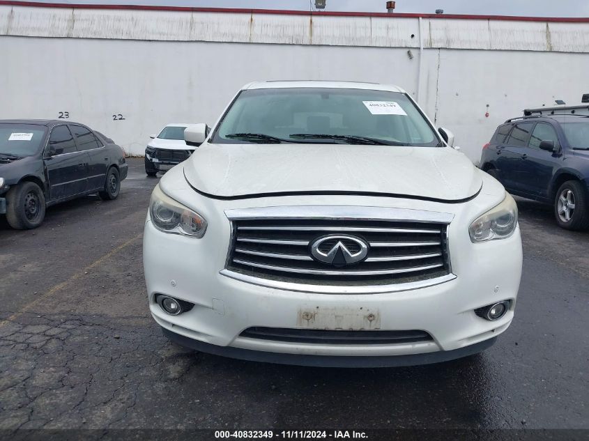 2013 Infiniti Jx35 VIN: 5N1AL0MM1DC329007 Lot: 40832349