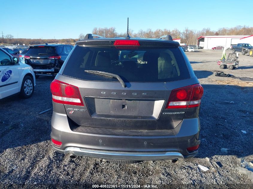 2018 Dodge Journey Crossroad Awd VIN: 3C4PDDGG6JT353392 Lot: 40832361