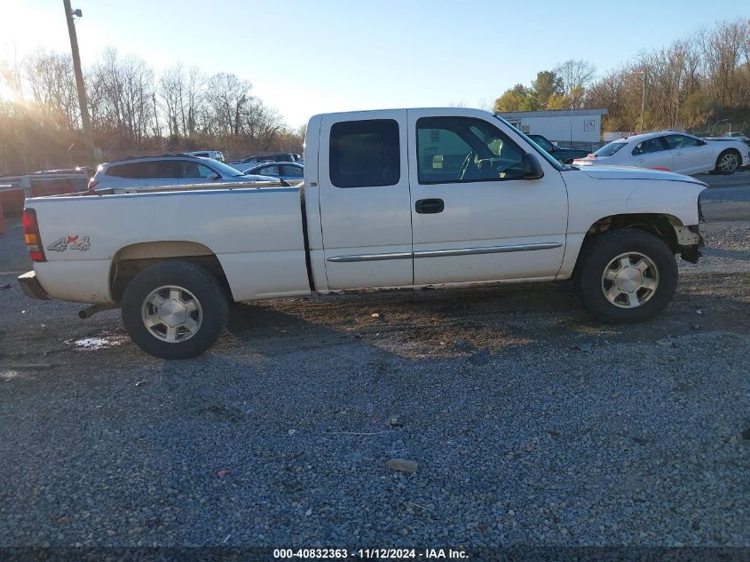 2005 GMC Sierra 1500 Sle VIN: 1GTEK19ZX5Z309534 Lot: 40832363