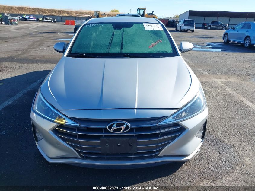 2019 Hyundai Elantra Sel VIN: KMHD84LF9KU766740 Lot: 40832373