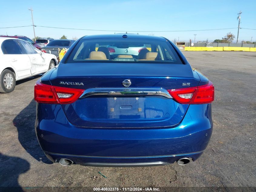 2016 Nissan Maxima 3.5 Sr VIN: 1N4AA6APXGC385839 Lot: 40832375