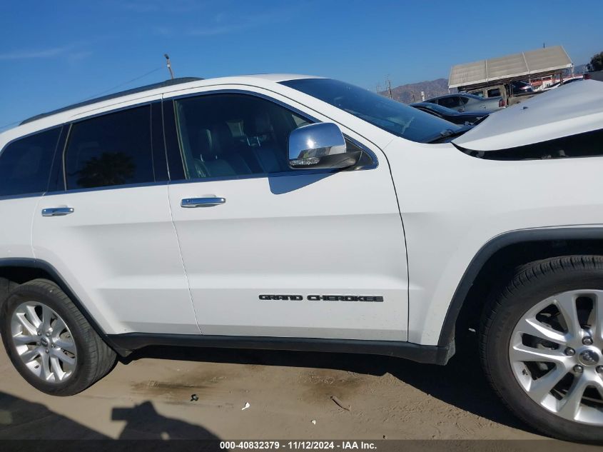 2017 Jeep Grand Cherokee Limited 4X2 VIN: 1C4RJEBG4HC740754 Lot: 40832379