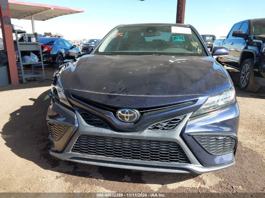 2022 Toyota Camry Se VIN: 4T1T11AK7NU655705 Lot: 40832389