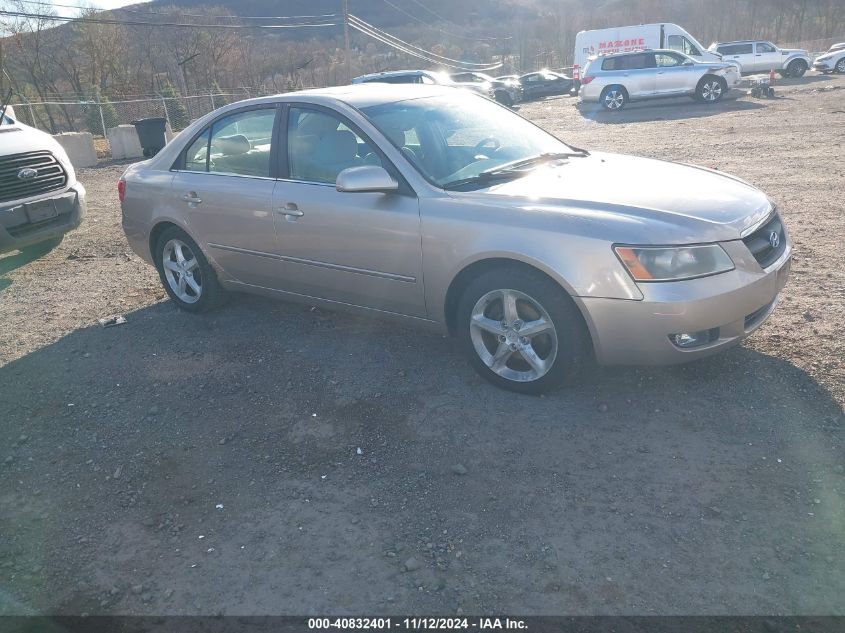 2007 Hyundai Sonata Limited/Se V6 VIN: 5NPEU46F27H170161 Lot: 40832401