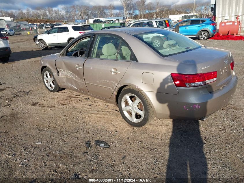 2007 Hyundai Sonata Limited/Se V6 VIN: 5NPEU46F27H170161 Lot: 40832401