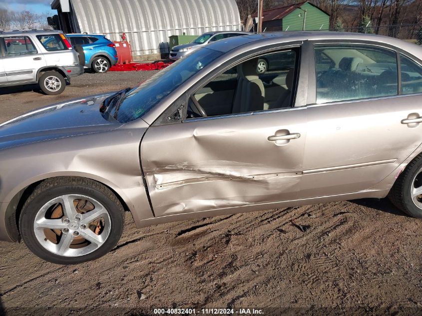 2007 Hyundai Sonata Limited/Se V6 VIN: 5NPEU46F27H170161 Lot: 40832401