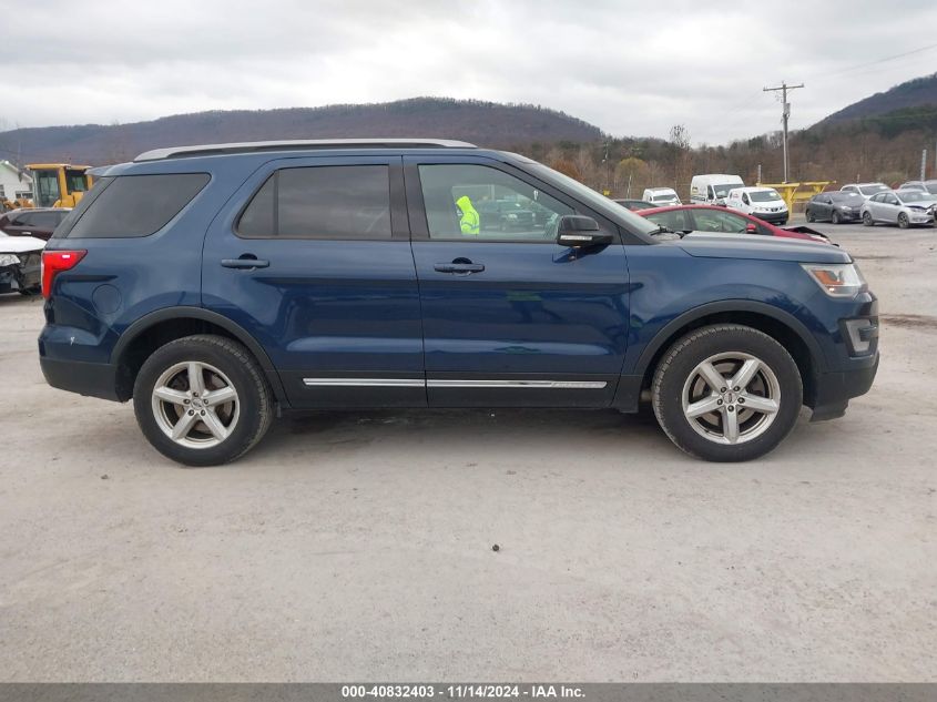 2016 Ford Explorer Xlt VIN: 1FM5K8D87GGC80821 Lot: 40832403