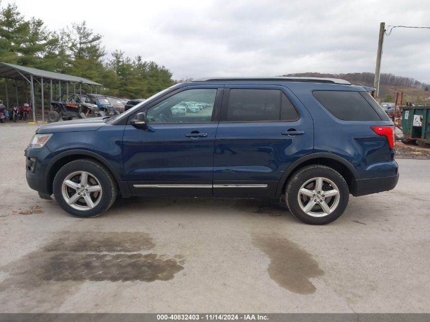 2016 Ford Explorer Xlt VIN: 1FM5K8D87GGC80821 Lot: 40832403